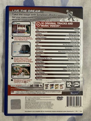 Singstar Rocks! PS2