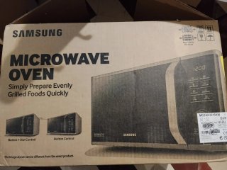 Microondas Samsung grill advanced
