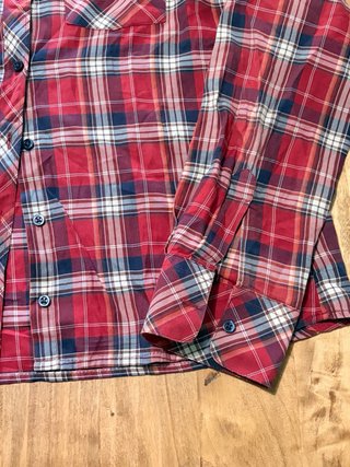 Camicia Tommy Hilfiger Uomo a Quadri Rossi