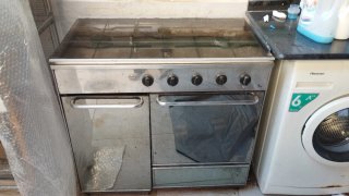 Horno de gas con butano