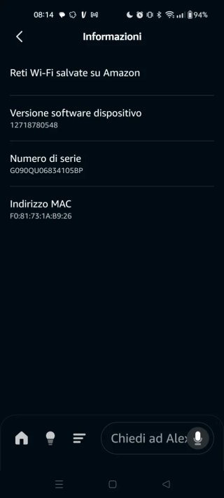 Alexa Echo plus Amazon Grigio