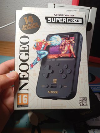 Neogeo Super Pocket Edición everdrive