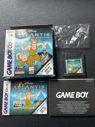 Disney Atlantis El Imperio Perdido Game Boy Color