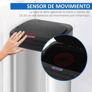 Cubo de basura automático