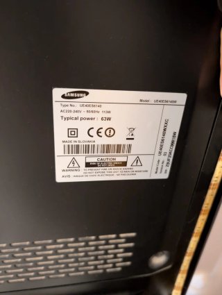 Smart TV Samsung Negra