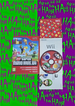 NEW SUPER MARIO BROS [NINTENDO WII]