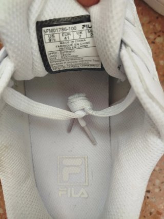 Zapatillas Fila Blancas Talla 41