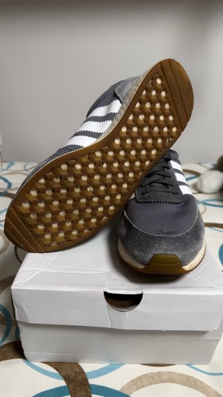 Zapatillas Adidas I-5923 Gris Blancas
