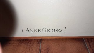 Lote 2 cuadros Anne Geddes 80x60cm