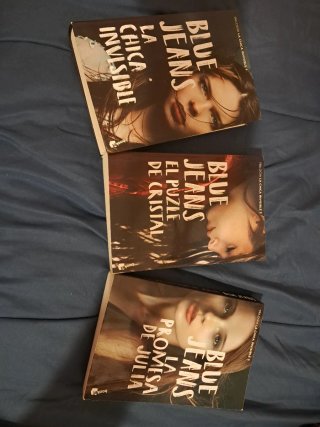 TRILOGÍA LIBROS "LA CHICA INVISIBLE".(BLUE JEANS)