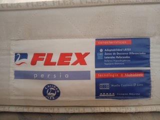 135x180 Canapé Colchón 135x180 FLEX MUELLES VISCO
