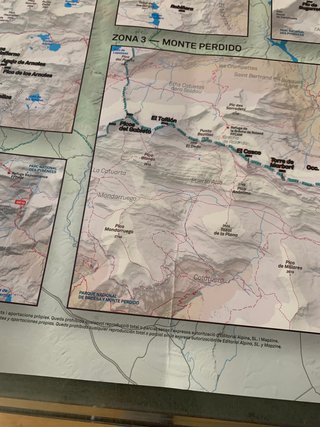 Mapa de rascar 3000 Pirineos
