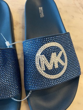 Sandalias Michael Kors Azules Talla 41
