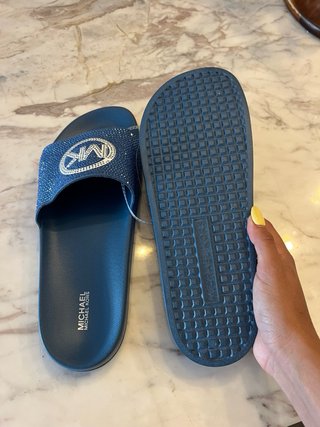 Sandalias Michael Kors Azules Talla 41