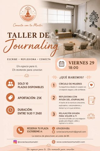 Taller de bienestar emocional Journaling