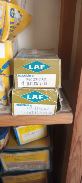 Juego Válvulas Seat Clásicos LAF