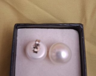 Pendientes Perlas Cultivadas y Plata