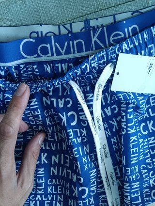 Bañador Calvin Klein Azul Talla M Nuevo Etiqueta