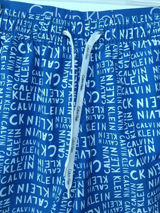 Bañador Calvin Klein Azul Talla M Nuevo Etiqueta