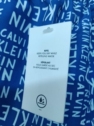 Bañador Calvin Klein Azul Talla M Nuevo Etiqueta
