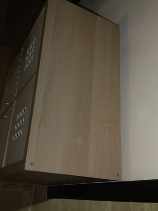 Mueble KALLAX  no incluye cajas blancas