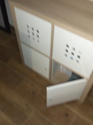 Mueble KALLAX  no incluye cajas blancas