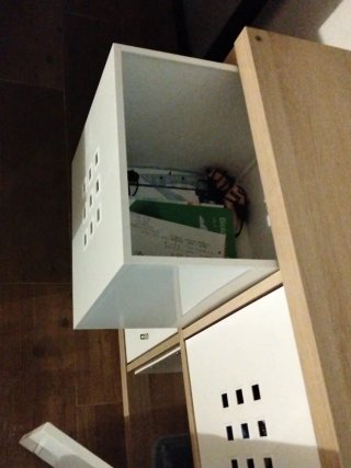 Mueble KALLAX  no incluye cajas blancas