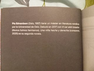 Una niña hecha y derecha
