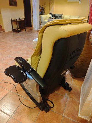 Sillón de Masajes Beige y Marrón