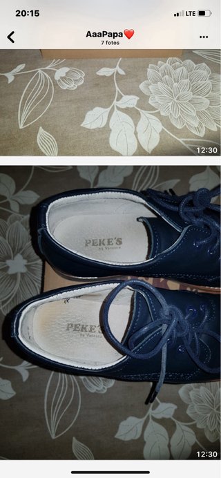 Zapatos Peké's niño azul