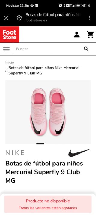 Botas de fútbol Nike Mercurial Superfly 9