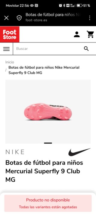 Botas de fútbol Nike Mercurial Superfly 9