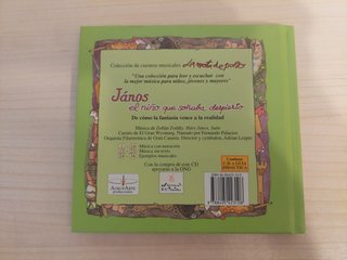 CD-libro "János, el niño que soñaba despierto"