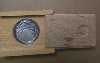Moneda Plata Juegos Paralímpicos 1000 Pesetas