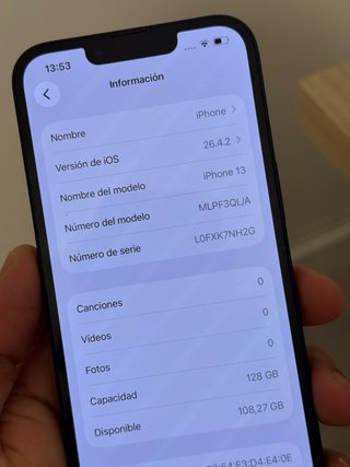 iPhone 13 128GB Azul Medianoche