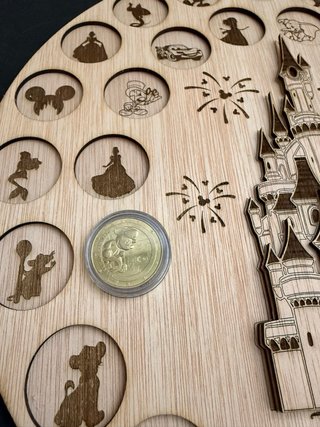 Espositore Monete Disneyland Paris