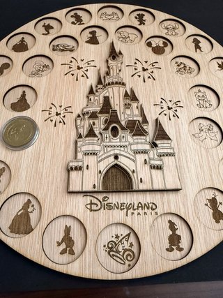 Espositore Monete Disneyland Paris