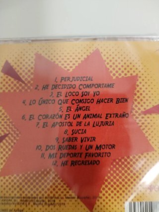 ILEGALES, Lujuria y corazón, CD