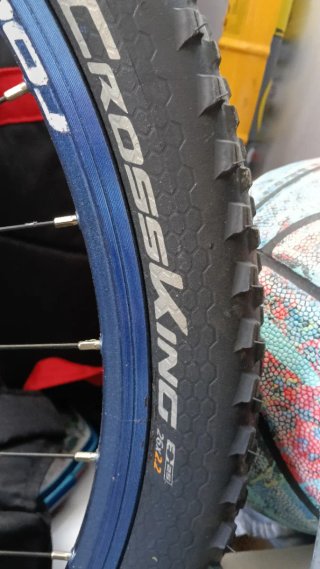 Rueda MTB 26 Continental Cross King 26x2.2