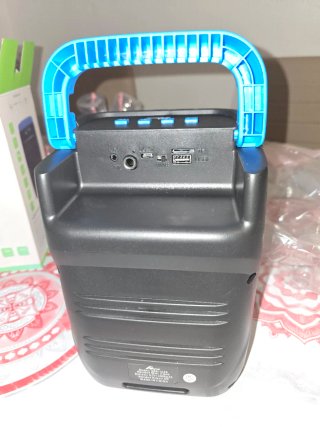 Altavoz Bluetooth Aome LED Multicolor 8W