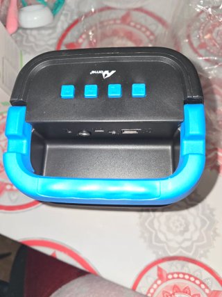 Altavoz Bluetooth Aome LED Multicolor 8W
