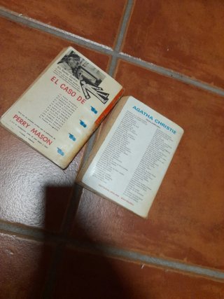 2 libros Perry masion