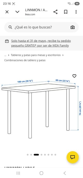 Mesa y 3 Sillas Blancas con Cojines