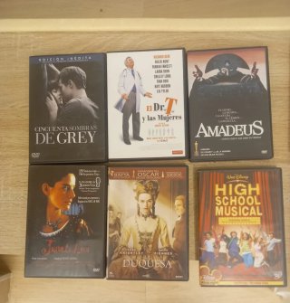 Lote DVDs Originales Comedia Drama Musicales Roman