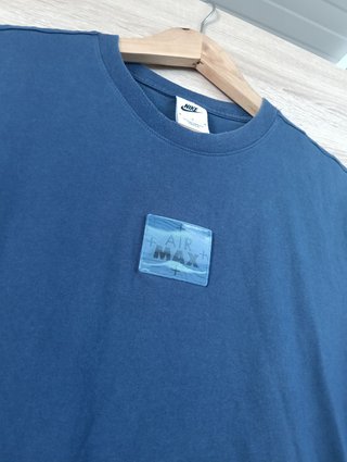 Camiseta Nike Air Max Talla M Azul
