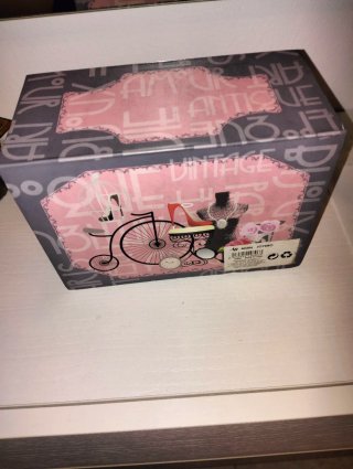 Joyero caja decorada