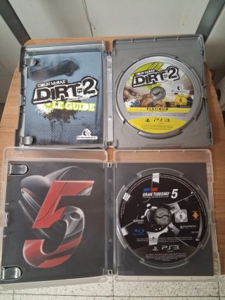 2 Juegos PS3: Dirt 2 y Gran Turismo 5