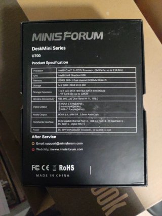 Minis Forum DeskMini U700 i5