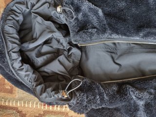 Parka reversible impermeable con pelo Zara