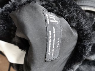 Parka reversible impermeable con pelo Zara